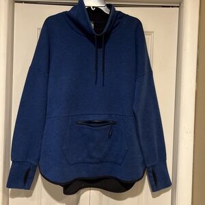 Champion C9 Women's XXL Long Sleeve Sweatshirt Top High Neck Pullover Thumbholes